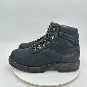 Wolverine Multishox Corsair Men Sz 11.5M Black Leather 6" Contour Welt Work Boot
